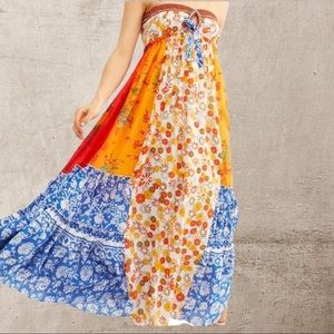 Free People Golden Dreams Maxi NWT